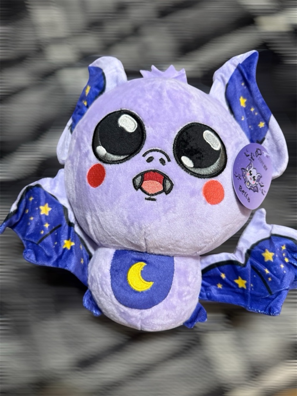 Bat Plushie Named Bella